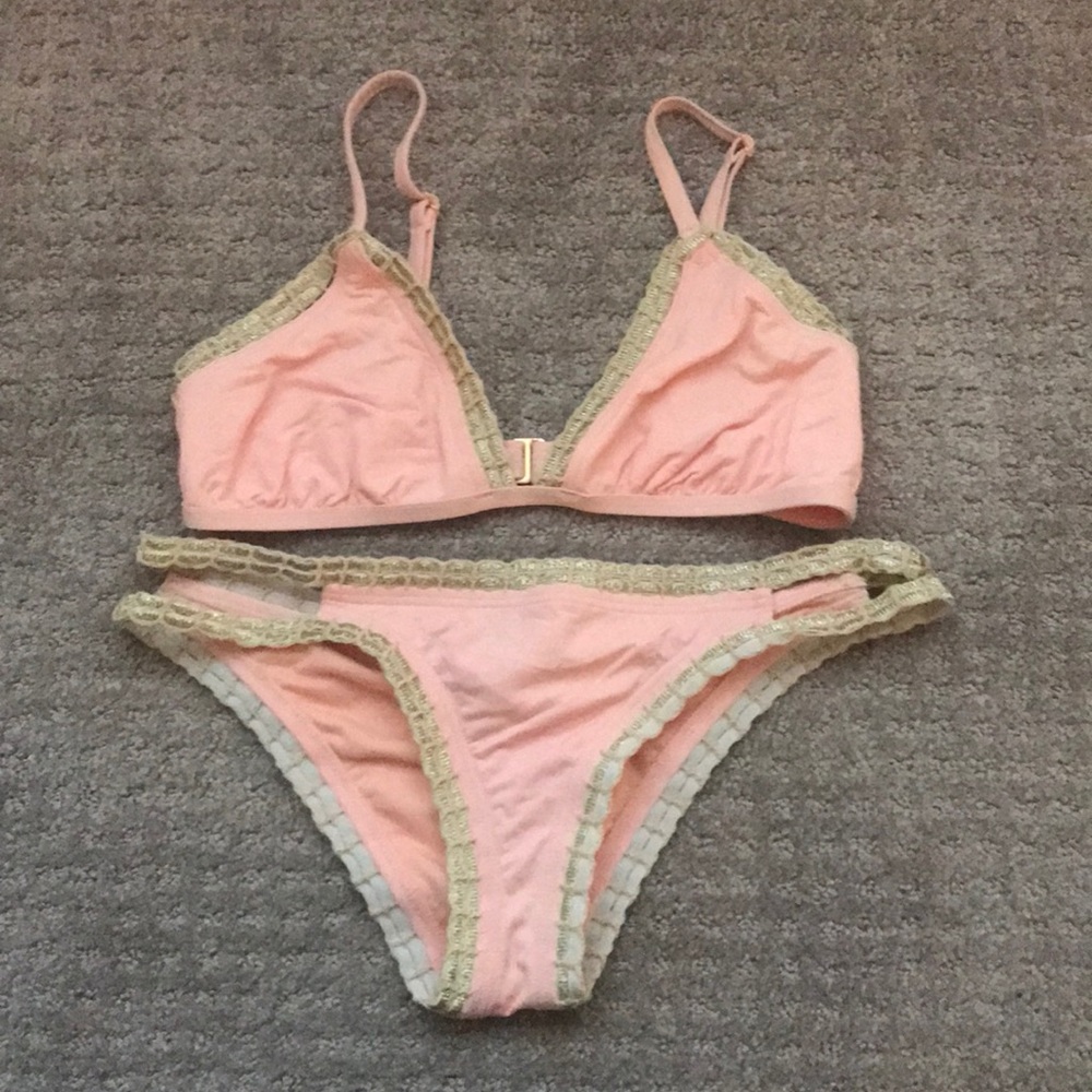 The Bikini Lab Weaving On A Jet Plane Bikini - image 2